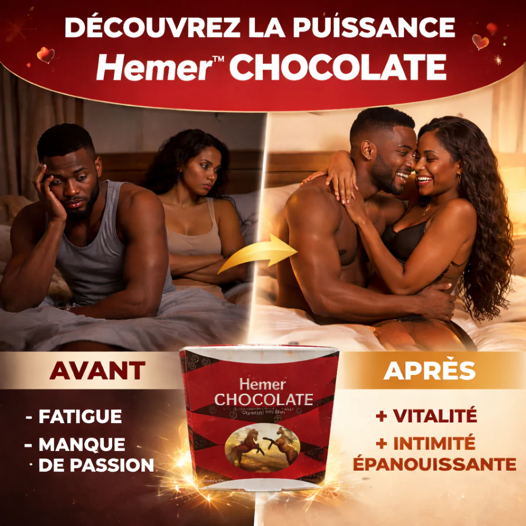 Chocolat boost pour homme