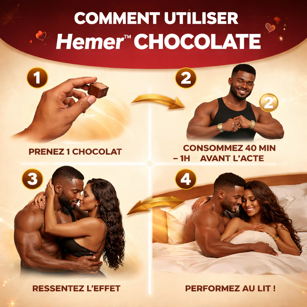 Chocolat boost pour homme