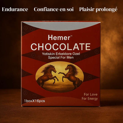 Chocolat boost pour homme